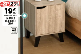 La table de chevet Ceda