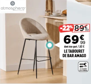 Le Tabouret de Bar Amago Atmosphera