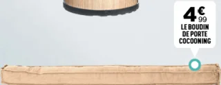 Le boudin de porte cocooning