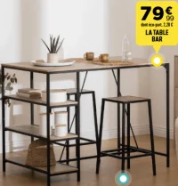 Table bar ALIAJ