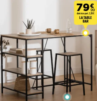 Table bar ALIAJ