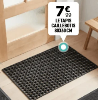 Le tapis caillebotis 80x60 cm