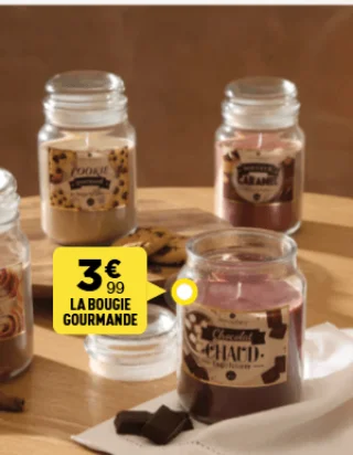 La bougie gourmande Atmosphera