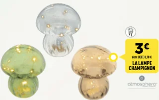 La lampe champignon Atmosphera