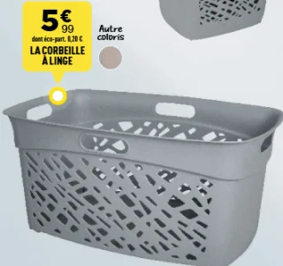 EDA Gamme Almeria La corbeille à linge