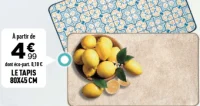 Le tapis de cuisine 80x45 cm