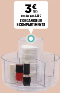 Gamme SÉLENA L'organiseur 5 compartiments
