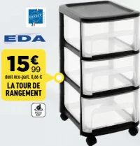 EDA La tour de rangement