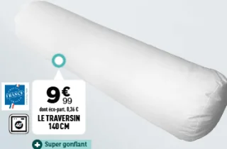 Le traversin 140 cm Super gonflant