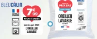 Oreiller Lavable Bleu Câlin