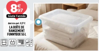La boîte de rangement Funnybox 55 L EDA