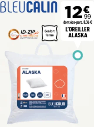 Bleu Câlin L'oreiller Alaska