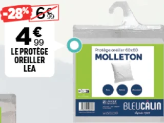 Bleu Câlin Le protège oreiller Lea