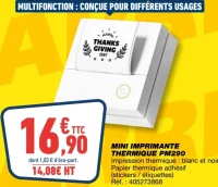 Mini imprimante thermique PM290