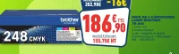 PACK DE 4 CARTOUCHES LASER BROTHER TN-248