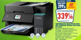 Imprimante multifonction jet d'encre Epson EcoTank ET-4950