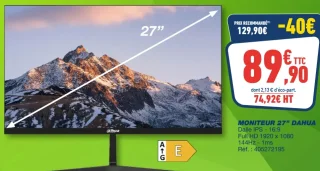 MONITEUR 27" DAHUA