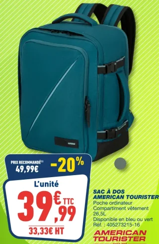 SAC À DOS AMERICAN TOURISTER