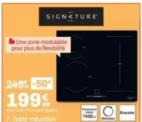 Table induction Signature STI4F