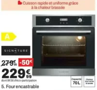 Four encastrable Signature SFMC70X/2