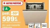Whirlpool Lave-vaisselle intégrable 19