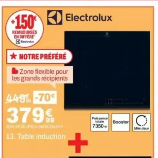 Electrolux Table induction 13
