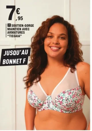 Soutien-gorge maintien avec armatures Tissaia