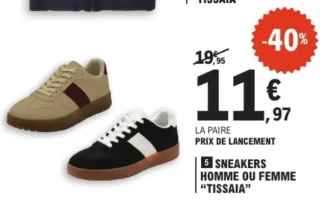 Sneakers Homme ou Femme Tissaia