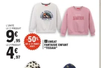 Sweat fantaisie enfant Tissaia