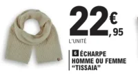 Écharpe homme ou femme Tissaia
