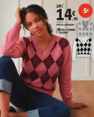 Pull femme "Tissaia"