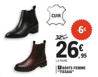 BOOTS FEMME "TISSAIA"