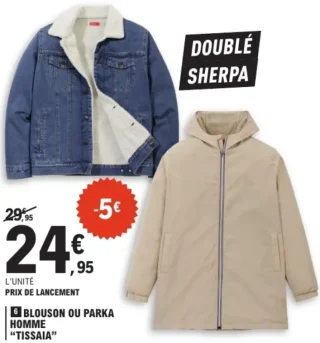 Blouson ou Parka Homme "Tissaia"