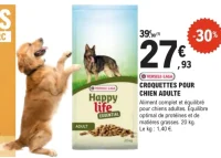 Croquettes pour chien adulte Versele-Laga Happy life