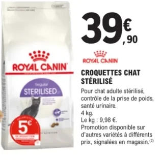 Croquettes chat stérilisé Royal Canin