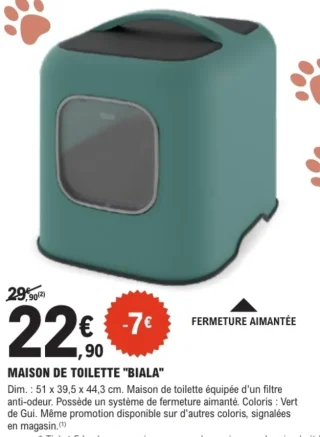 Maison de toilette "Biala"