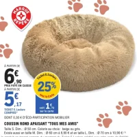 Coussin Rond Apaisant "Tous Mes Amis"