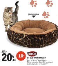 Trixie Lit Léo Rond Léopard