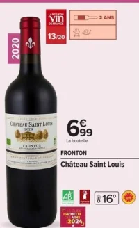 Fronton Château Saint Louis