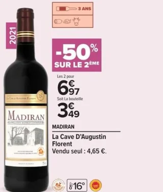 Madiran La Cave D'Augustin Florent