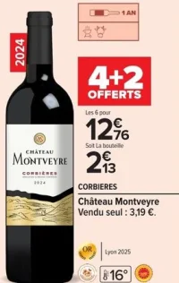 Corbières Château Montveyre 2024