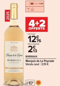 Bordeaux Marquis de La Peyrade 2025
