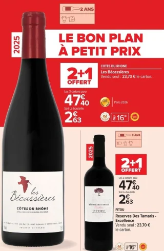 Les Bécassières Cotes du Rhone