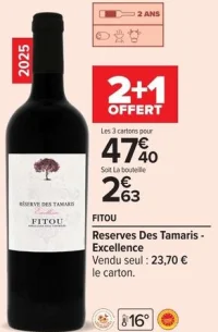 Reserves Des Tamaris - Excellence Fitou