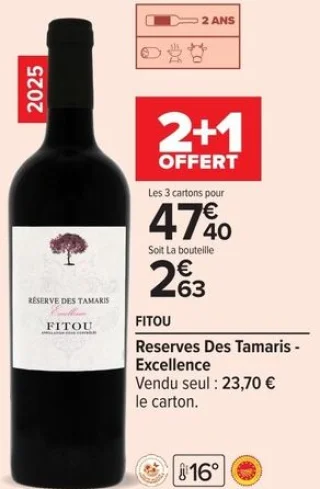 Reserves Des Tamaris - Excellence Fitou