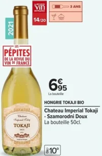 Hongrie Tokaji Bio - Chateau Imperial Tokaji - Szamorodni Doux