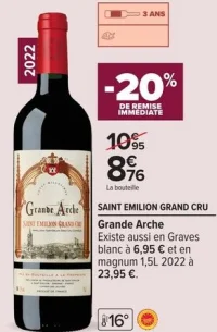 Grande Arche SAINT EMILION GRAND CRU