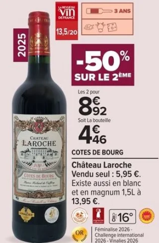 Château Laroche COTES DE BOURG