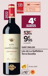 Léo de la Gaffelière Terra Excellia SAINT EMILION