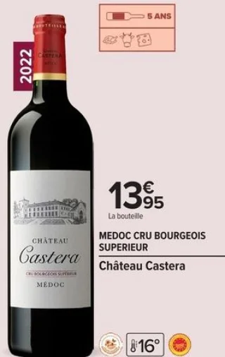 Château Castera MEDOC CRU BOURGEOIS SUPERIEUR